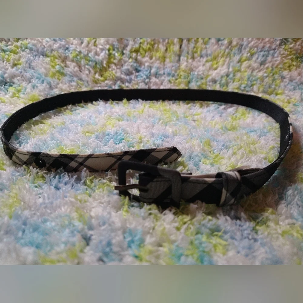 Ralph Lauren Black and White Belt